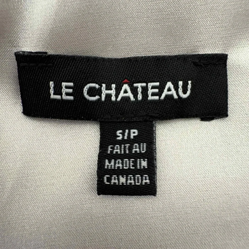 Le Chateau Silver and Gray Dress -Sm - Picture 5 of 6